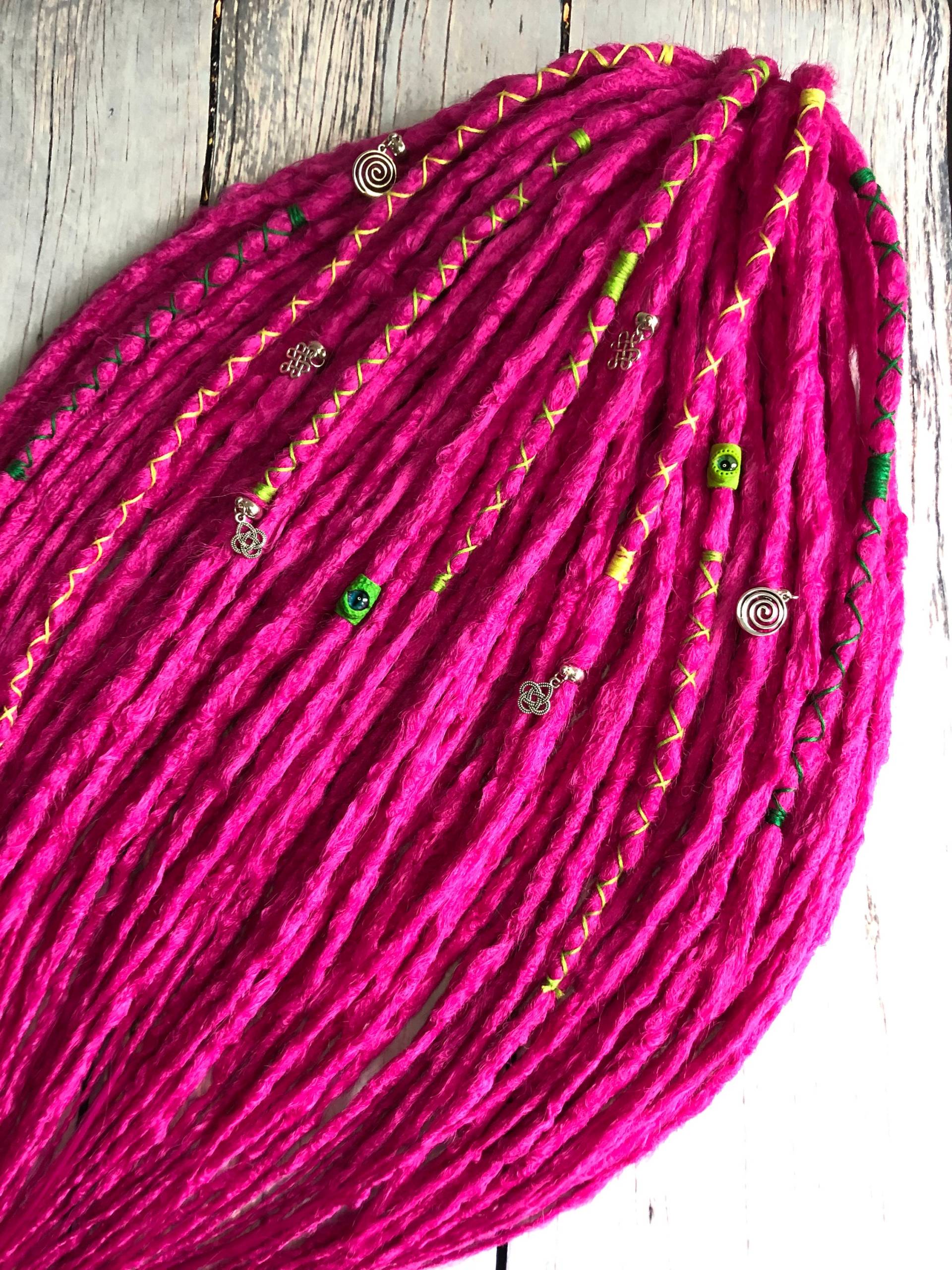 Rosa Dreads, De Hot Plum Dreadlocks, Häkel Dreads von Etsy - DreadsByDAP