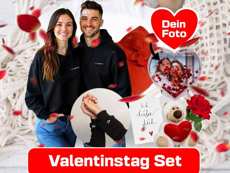 Valentinstag Geschenk Box Set Für Sie | Personalisiert Mit Eurem Foto Liebesgeschenk Ich Liebe Dich von Etsy - DruckXPress