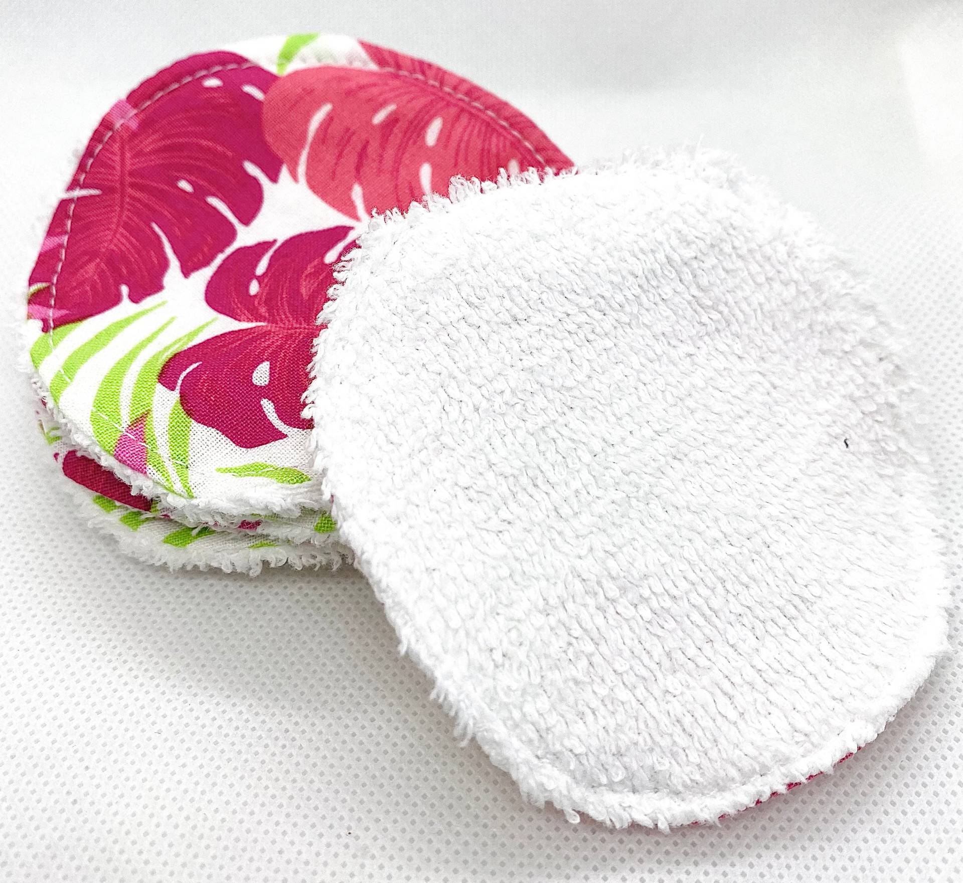 Pink Paradise 100% Baumwolle Stoff Makeup Entferner Pads von Etsy - EDNASBEADBOX