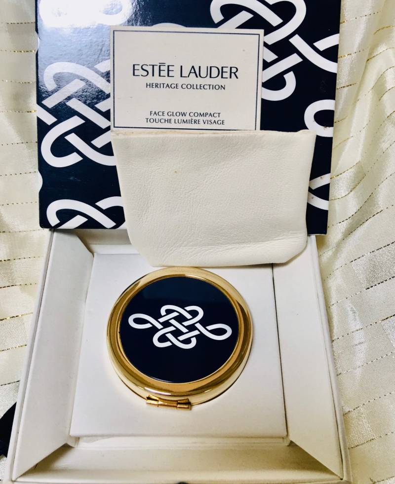 Sehr Seltene Estée Lauder Heritage Collection Cheek Stain/Blusher/Face Glow in Einem Sanften Pfirsichton Mit Glitter Und Glimmer von Etsy - ESTEEFINDS4U