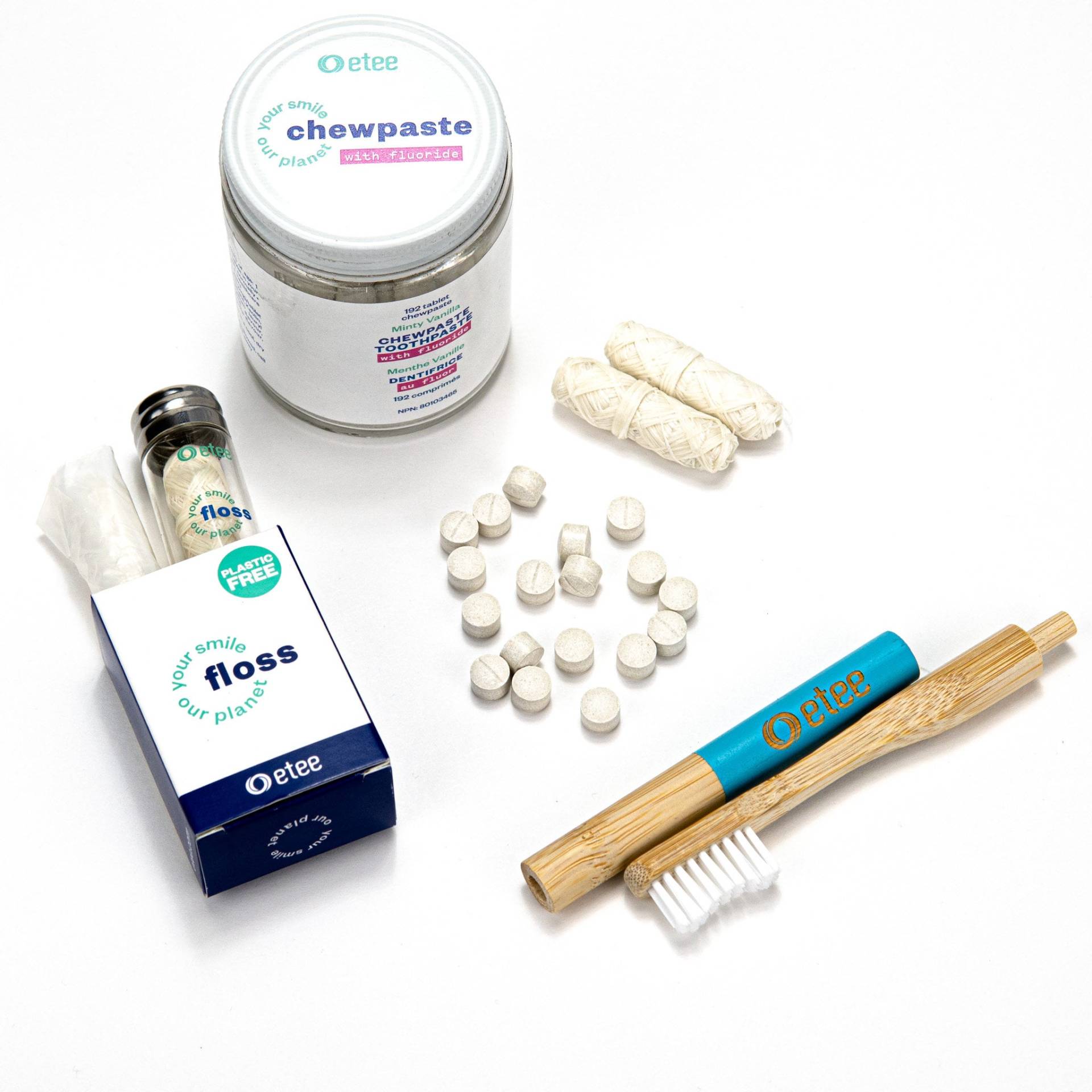 Zahnpflege Kit- Fluorid | Eteeshop - Dein One-stop-Zero-Waste-Shop von Etsy - ETEEShop