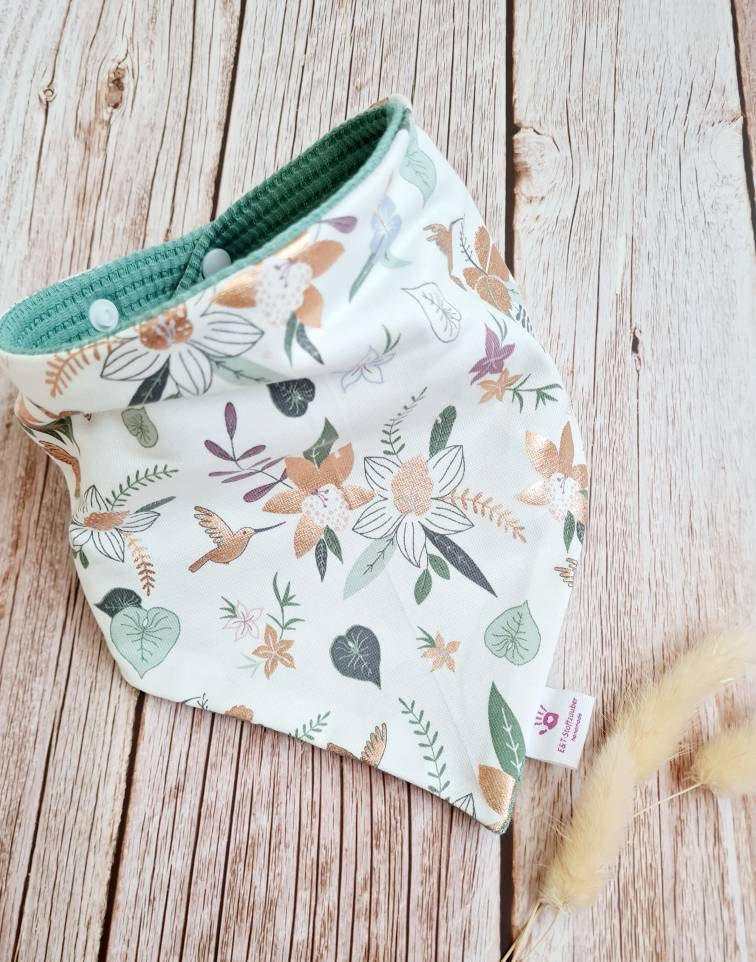 Halstuch Schal Dreieckstuch Blumen Kolibri Metallic Mädchen Oder Baby 62 68 74 80 86 92 98 104 110 Handmade Halstuch Schal Dreieckstuch Blumen Kolibri Metallic Mädchen Oder Baby 62 68 74 80 86 92 98 104 110 Handmade von Etsy - ETStoffzauber