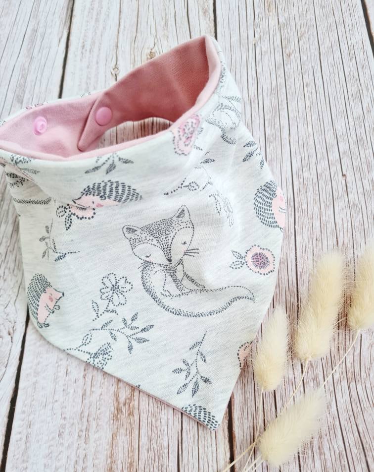 Halstuch Schal Dreieckstuch Igel Fuchs Herbst Rosa Mädchen Baby 62 68 74 80 86 92 98 104 110 Handmade Halstuch Schal Dreieckstuch Igel Fuchs Herbst Rosa Mädchen Baby 62 68 74 80 86 92 98 104 110 Handmade von Etsy - ETStoffzauber