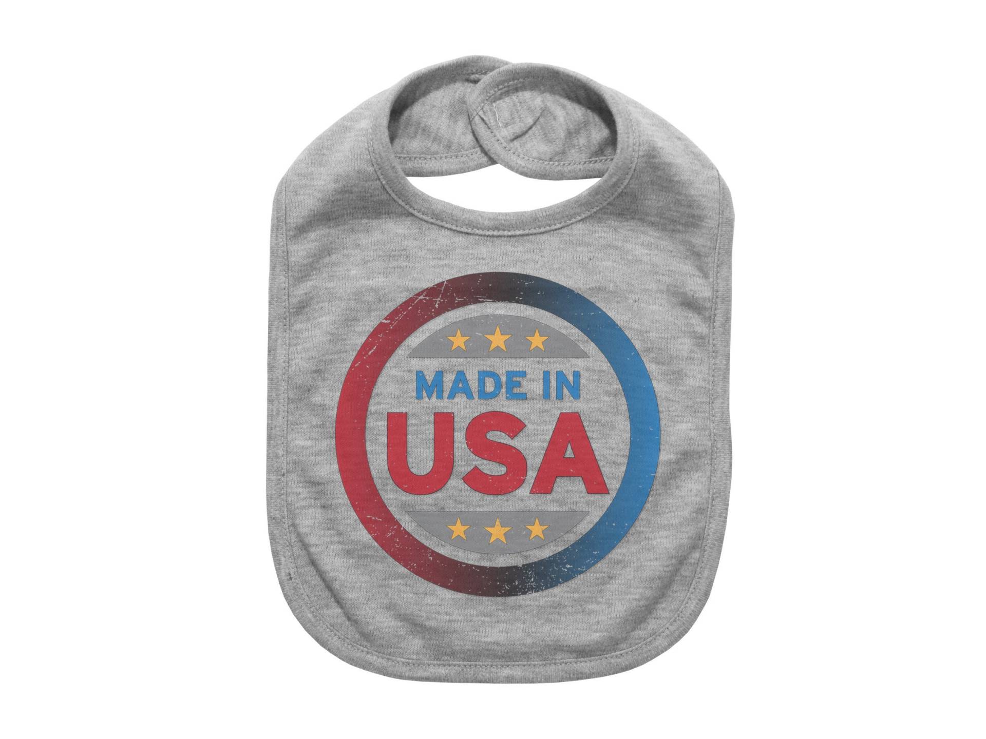 Patriotic Baby Bib, Made in Usa, America Usa Sublimated Design, Super Soft, American, 4. Juli von Etsy - EbenezerFire