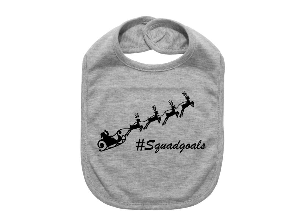 Weihnachten Baby Lätzchen, Kader Ziele, Lustige Neugeborenen Säugling #squadgoals, Santa Sankt Schlitten Weihnachten Baby Lätzchen, Kader Ziele, Lustige Neugeborenen Säugling #squadgoals, Santa Sankt Schlitten von Etsy - EbenezerFire