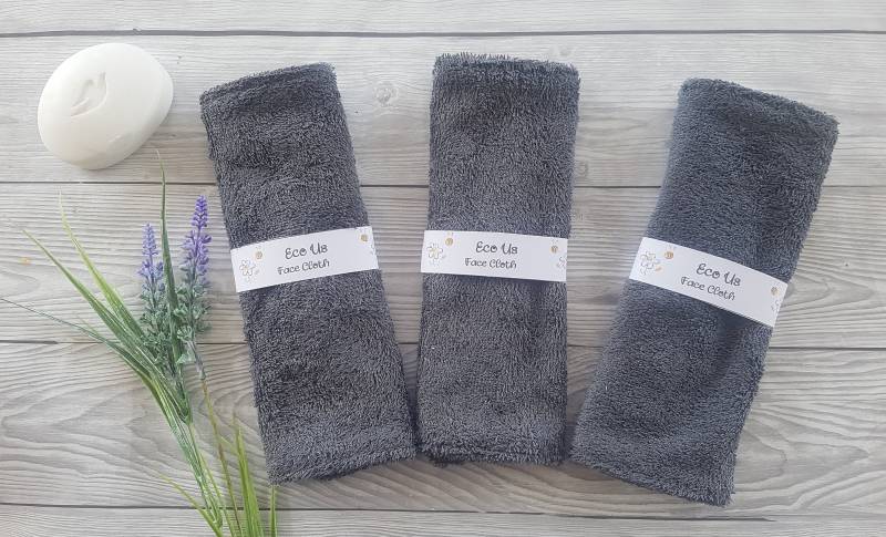 Bambus Gesichtstuch, Flanell, Bambustuch, Geschenk, Öko-Tuch, Eco Wipes, Tuch, Zero Waste, Wiederverwendbares Tuch von Etsy - Ecousuk