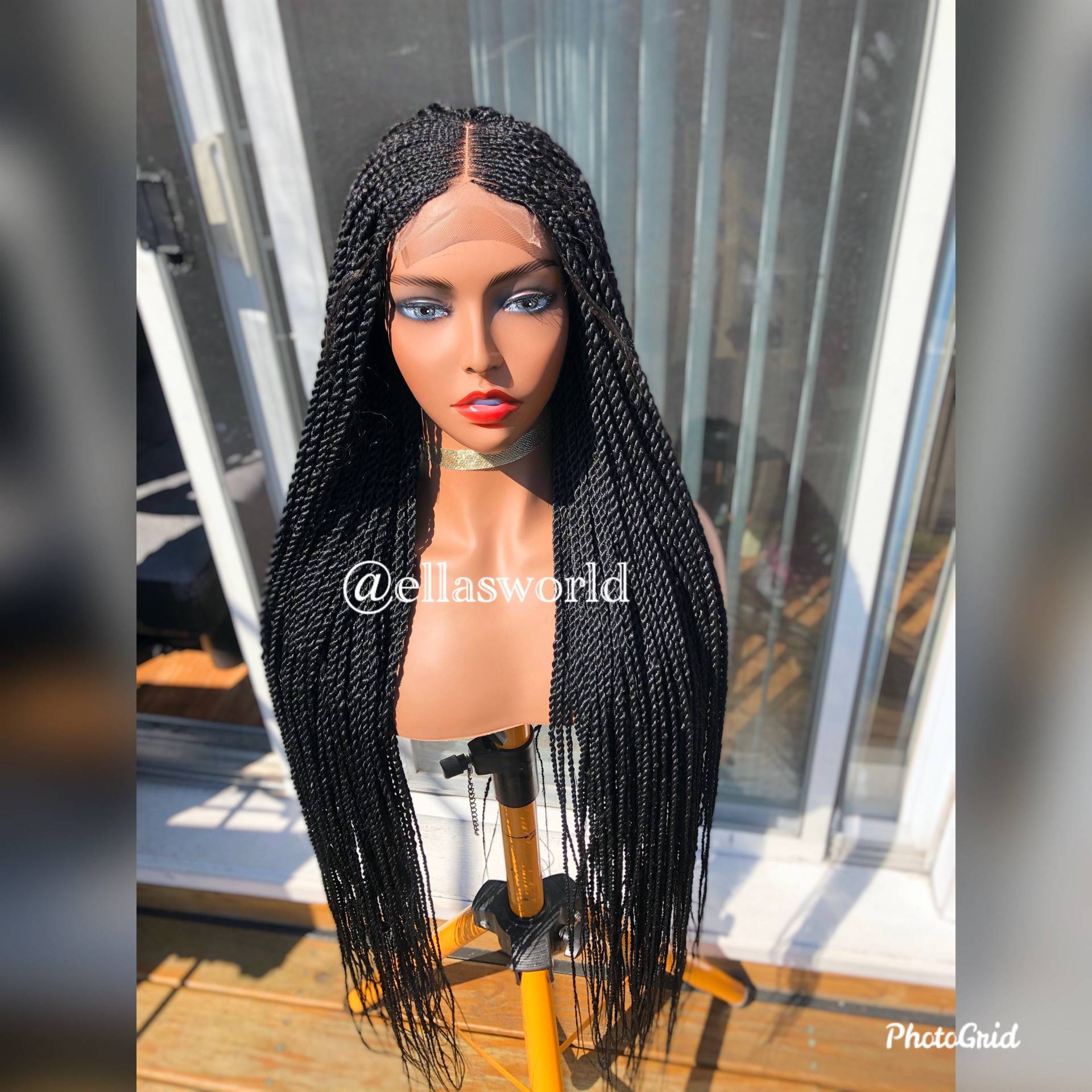 Drehungen Conrow Perückenkasten Zöpfen Perücke Drehungen Conrow Perückenkasten Zöpfen Perücke von Etsy - Ellasbraidedwigs