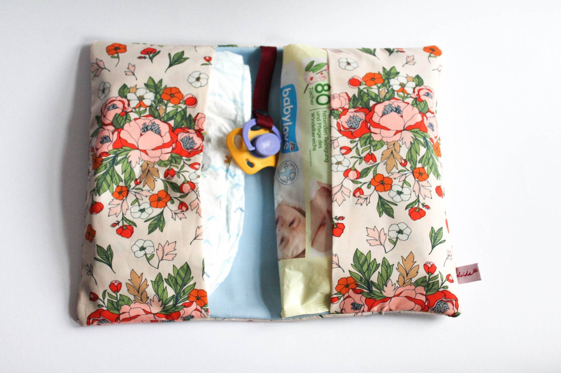 Windeltasche Blumenstrauß von Etsy - ElvidaKindermode