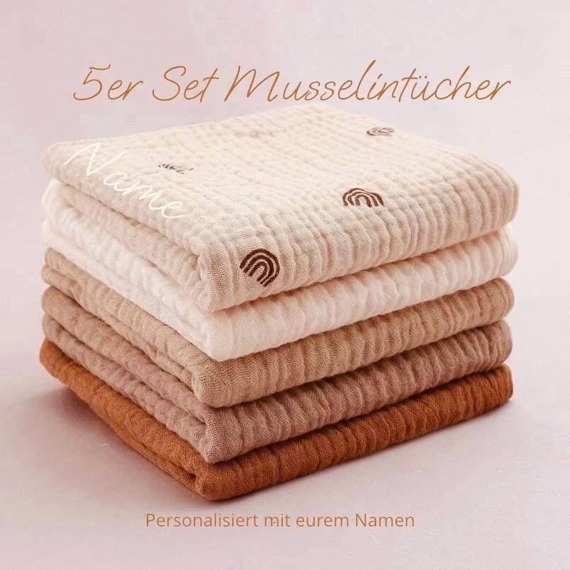 Musselintuch Baby, Waschlappen, Tuch Baby Personalisiert, Babygeschenke, Geschenk Geburt, Babyshower von Etsy - EmmaundAntonShop