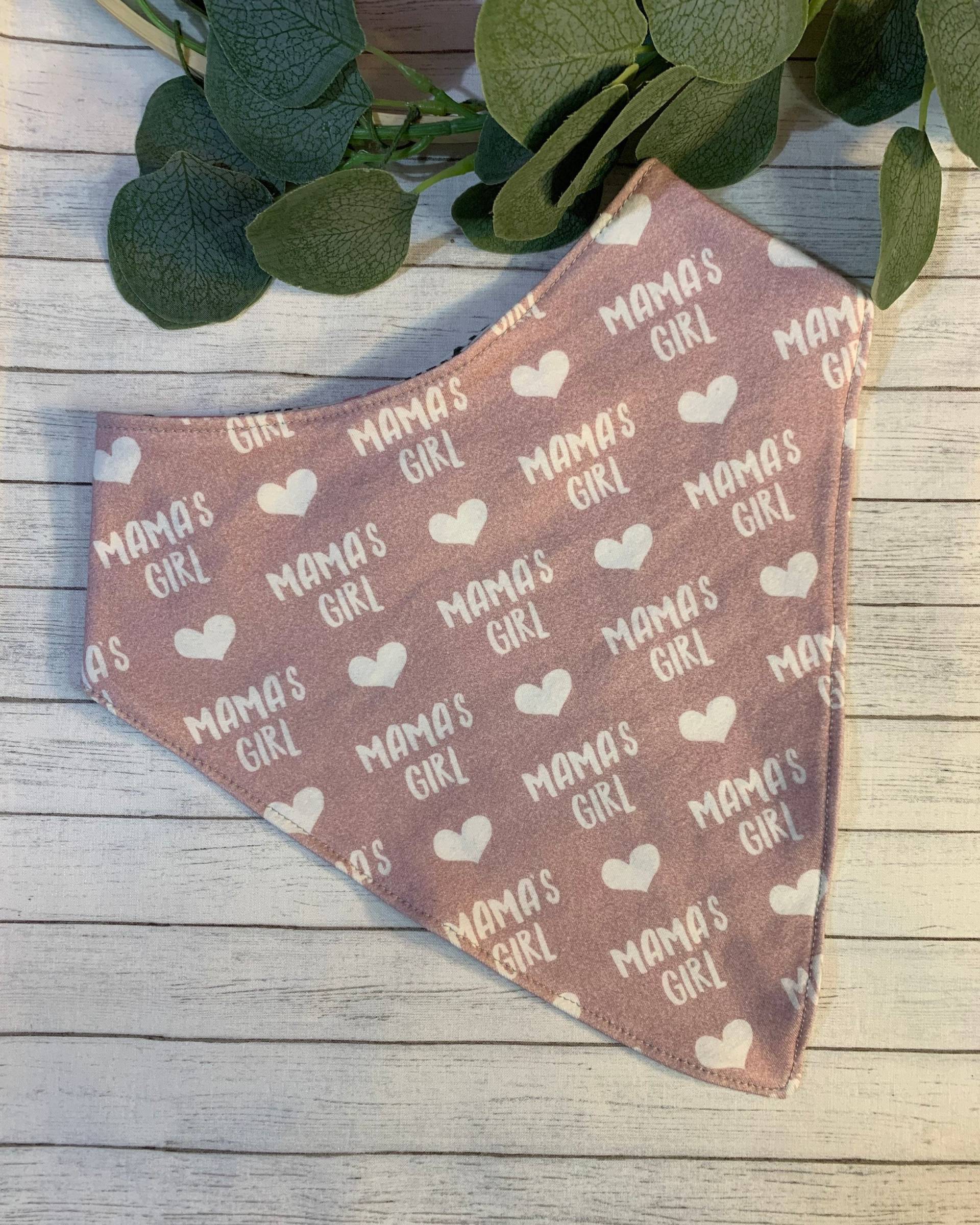 Mamas Mädchen Wasserdicht Bandana Bib Besondere Bedürfnisse Teen Drool Lätzchen Großes Erwachsene Würde Schals Liebe Umarmungen Valentinstag von Etsy - EspeciallyUniqueInc