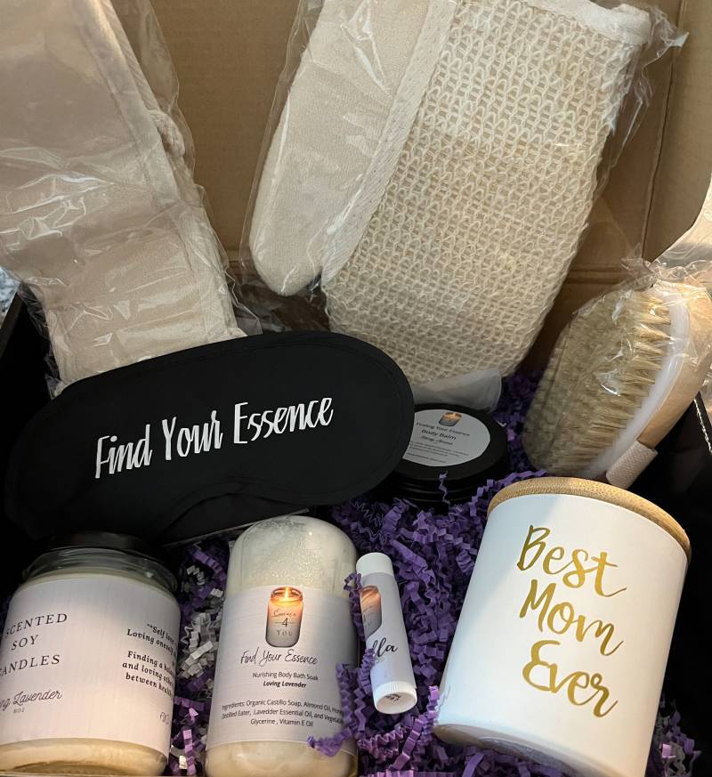 Find You Essence - Alabaster Self Care Box von Etsy - Essence4You