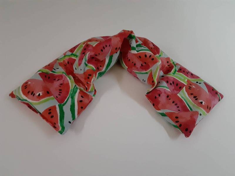 Wärmekissen, Wärmepackung, Beheizter Nackenwickel, Mikrowellen-Heizkissen, Heiß-Kälte-Pack, Duftend Oder Unparfümiert - Wassermelone von Etsy - Essiedesigns