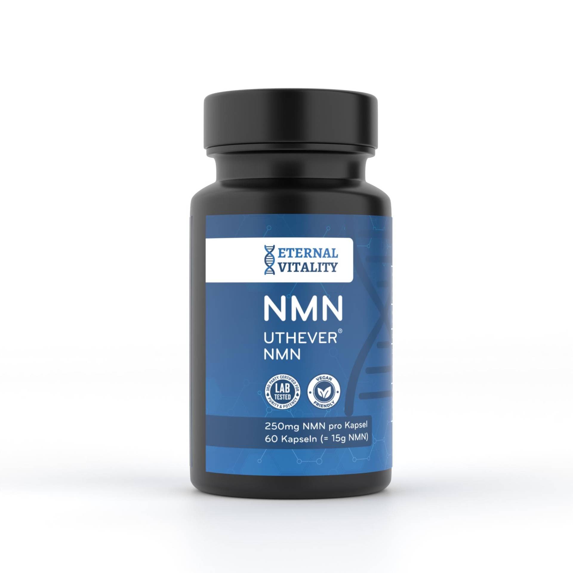 Uthever Nmn - 60 Kapseln Mit Je 250Mg >99% Zertifizierte Reinheit von Etsy - EternalVitalityShop