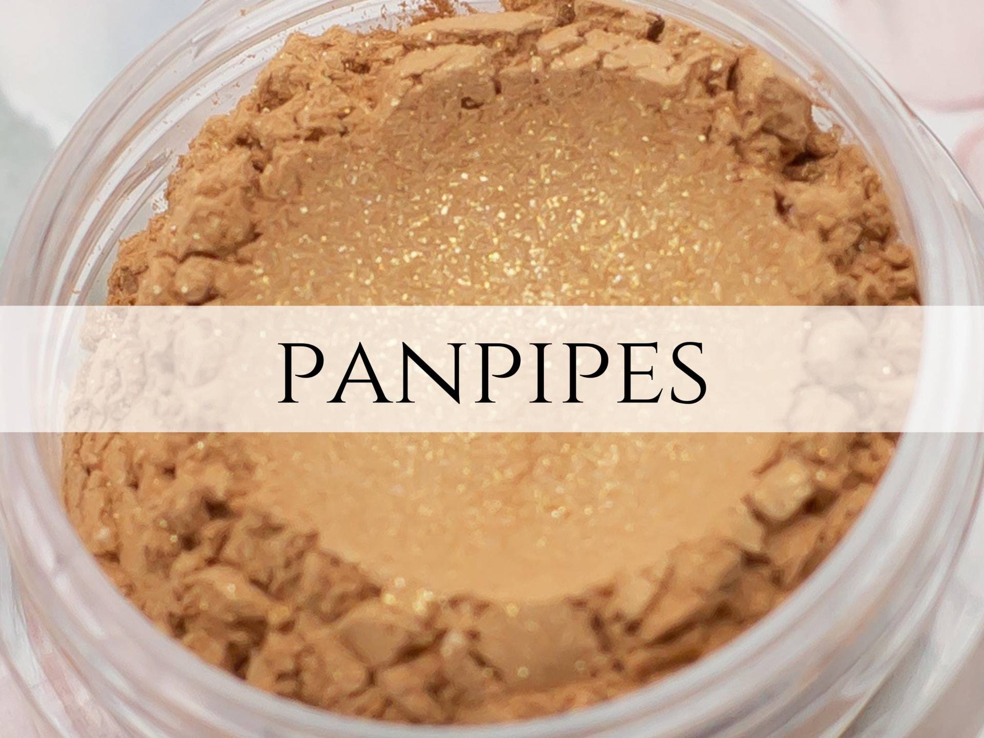 Eyeshadow Sample Panflöte in Schimmerndem Warmen Gold.vegan Mineral Makeup Eyeshadow Sample Panflöte in Schimmerndem Warmen Gold.vegan Mineral Makeup von Etsy - Etherealle