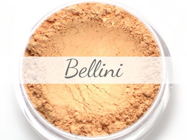 Mineral Blush Sample - "Bellini" | Blasser Pfirsich Champagner Vegan von Etsy - Etherealle