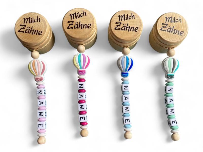 Milchzahndose Mit Namen, Zahndose Ballon Und Personalisierbar, Individualisierbar von Etsy - EulenshopVonBiene