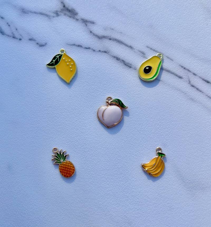 Obstnagel Anhänger, Obstnägel, Charms von Etsy - EuphoricNailsDesign