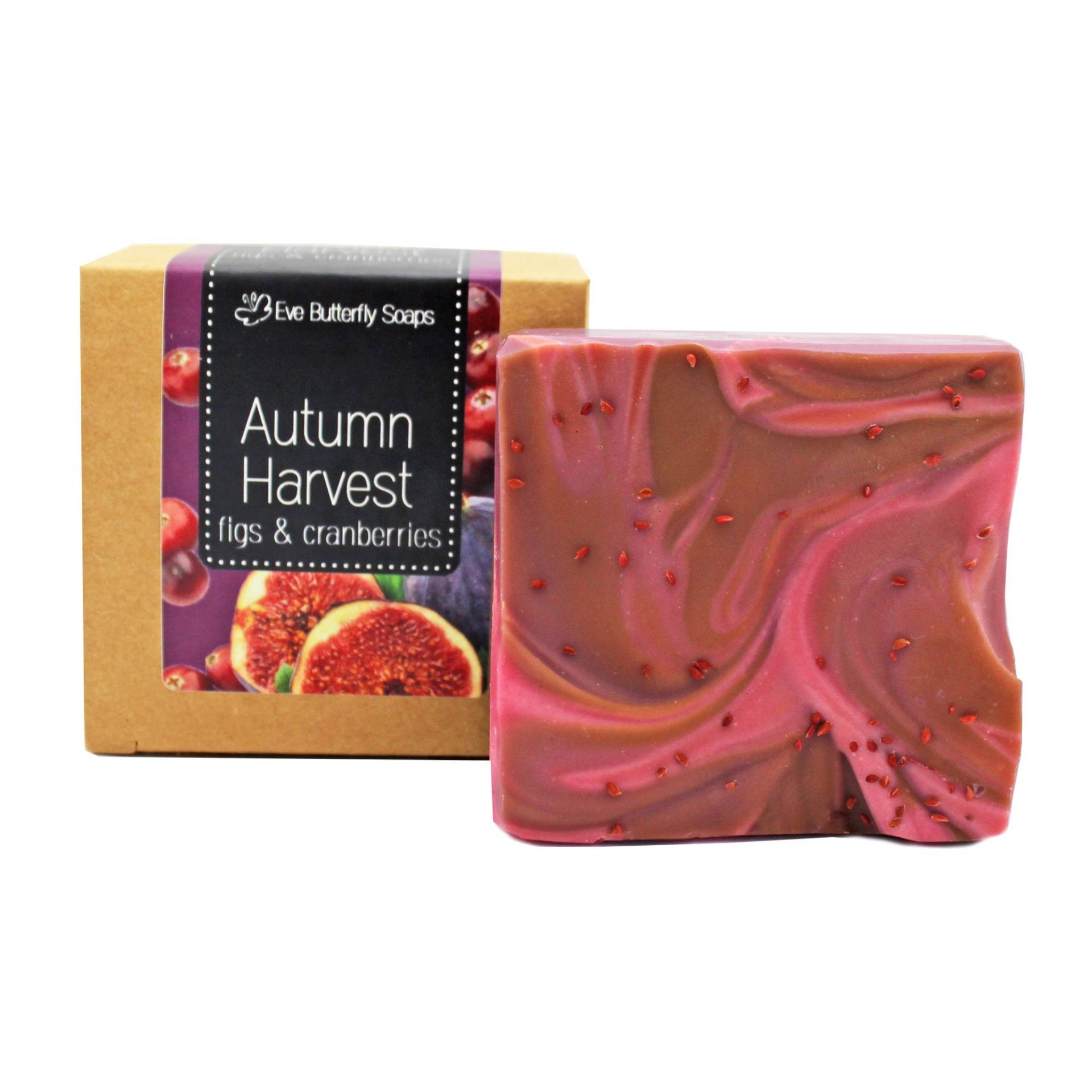 Naturseife "Autumn Harvest" | Sonnengereifte Cranberries, Reife Feigen Und Brauner Zucker von Etsy - EveButterflySoaps