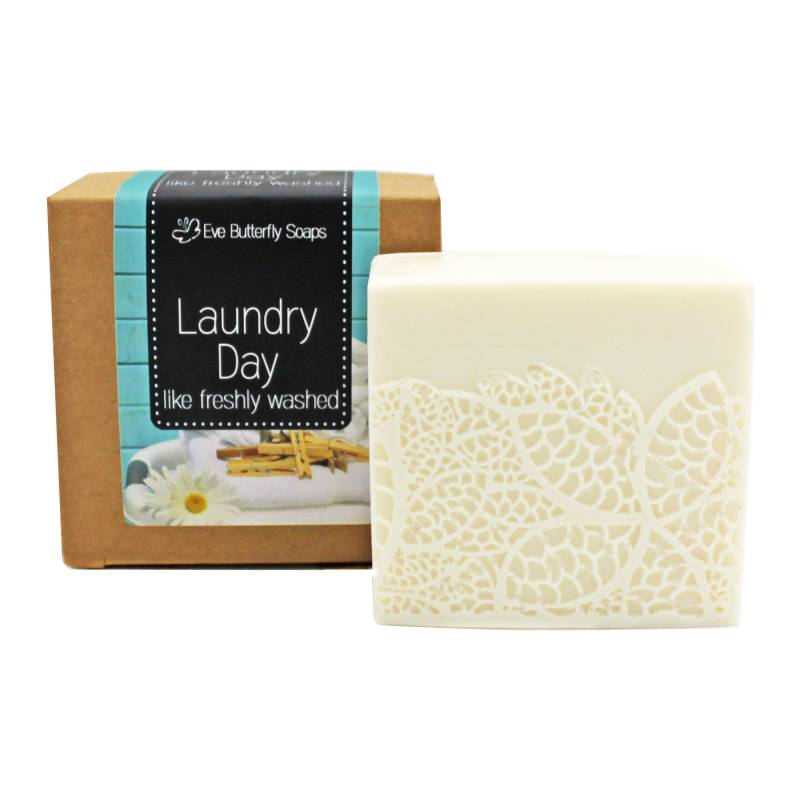 Naturseife "Laundry Day" | Duft Wie Frisch Gewaschene Wäsche von Etsy - EveButterflySoaps