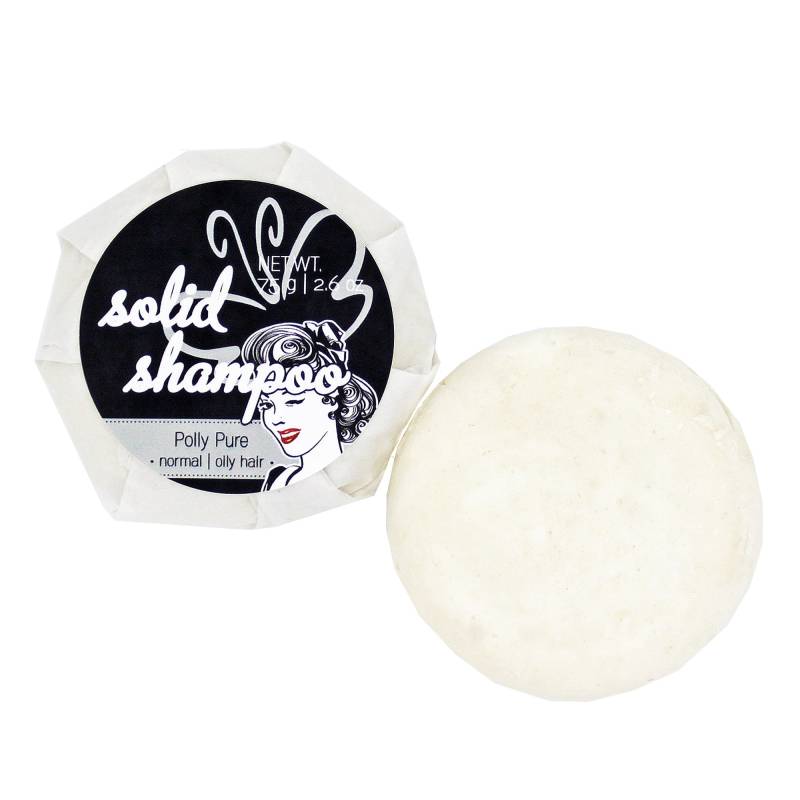 Solid Shampoo "Polly Pure" - Fester Bar | Sulfatfrei | Ohne Duft, Mit Kaolin | Weisse Tonerde von Etsy - EveButterflySoaps