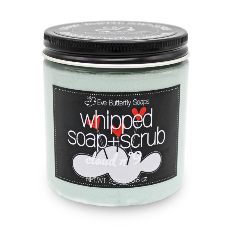 Whipped Soap+Scrub "Cloud Nr. 9" - Cremeseife | Dusch Peeling, Zucker Duft Nach Rose, Jasmin & Lilie von Etsy - EveButterflySoaps