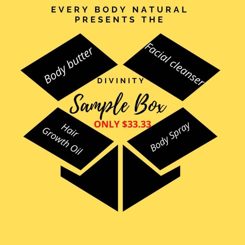 Divinity Sample Box von Etsy - EveryBodyNatural