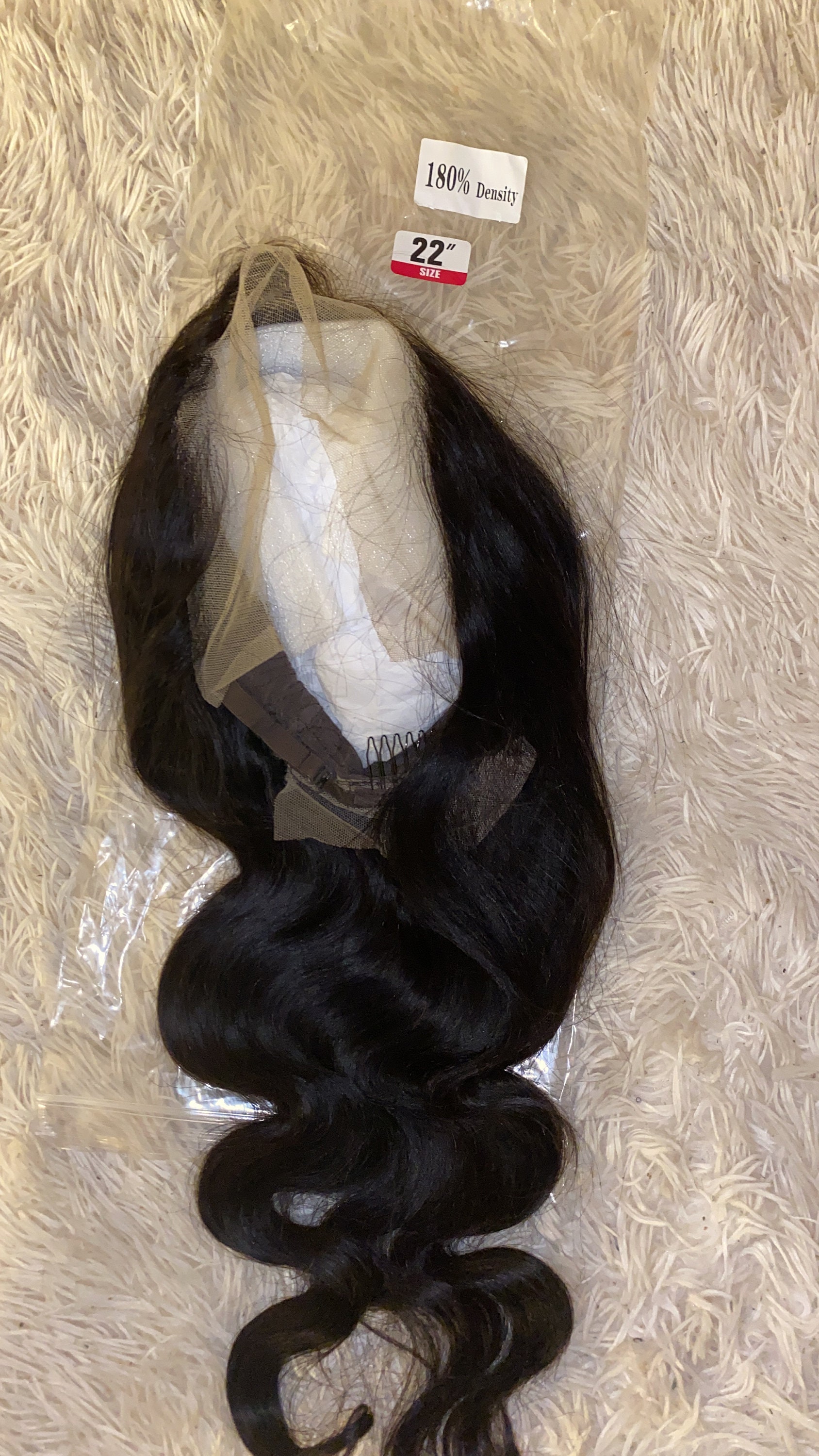 Bodywave Perücke von Etsy - Extensionzzzz