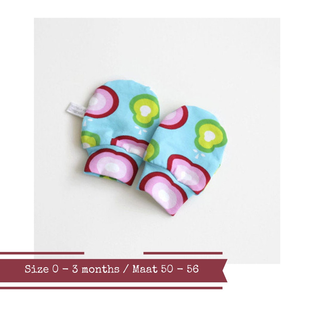 Bio-Babyhandschuhe. Größe 0 - 3 Monate. Kratzhandschuhe Aus Gots-stoff Mit Retro Äpfeln Und Birnen. Baby Geschenk. Handabdeckungen. Bio-Babyhandschuhe. Größe 0 - 3 Monate. Kratzhandschuhe Aus Gots-stoff Mit Retro Äpfeln Und Birnen. Baby Geschenk. Handabdeckungen. von Etsy - FabriqueDeLimonade