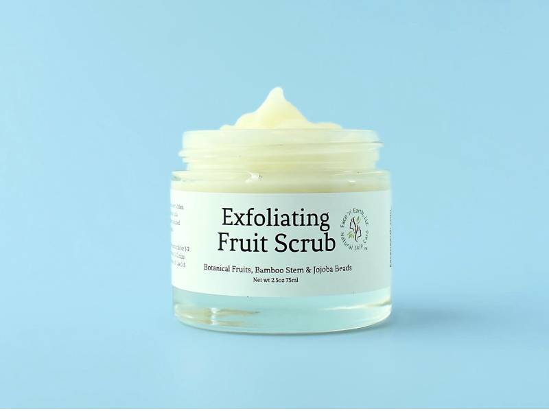 Frucht Peeling Peeling-Vegan von Etsy - FacenEarthSkinCare