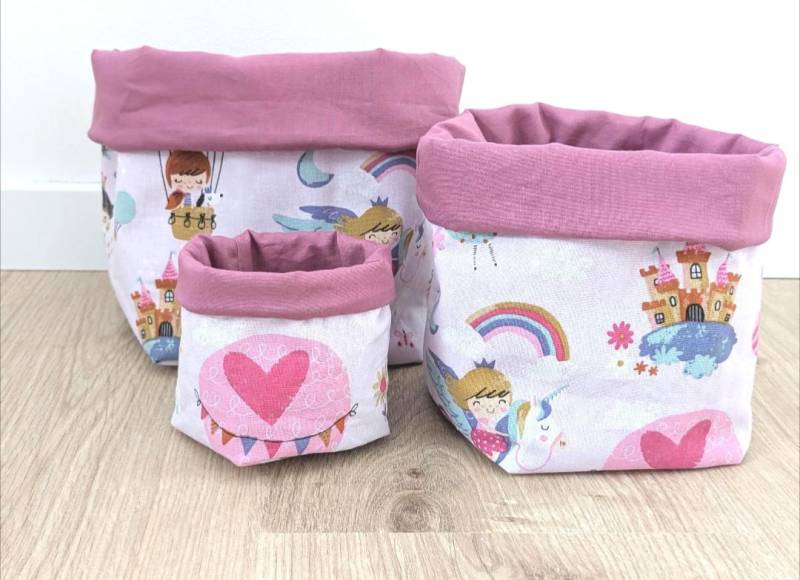 stoffkörbchen Utensilos Kinderzimmer Babyzimmer von Etsy - Fadenkult