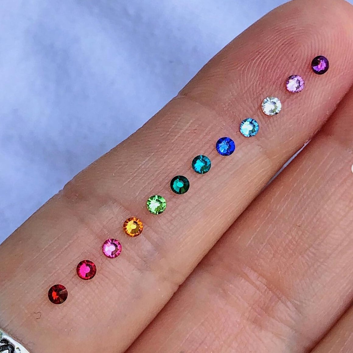 15 Stück 1.8mm | Ss5 Verschiedene Farben Swarovski Kristalle von Etsy - FairysToothGems