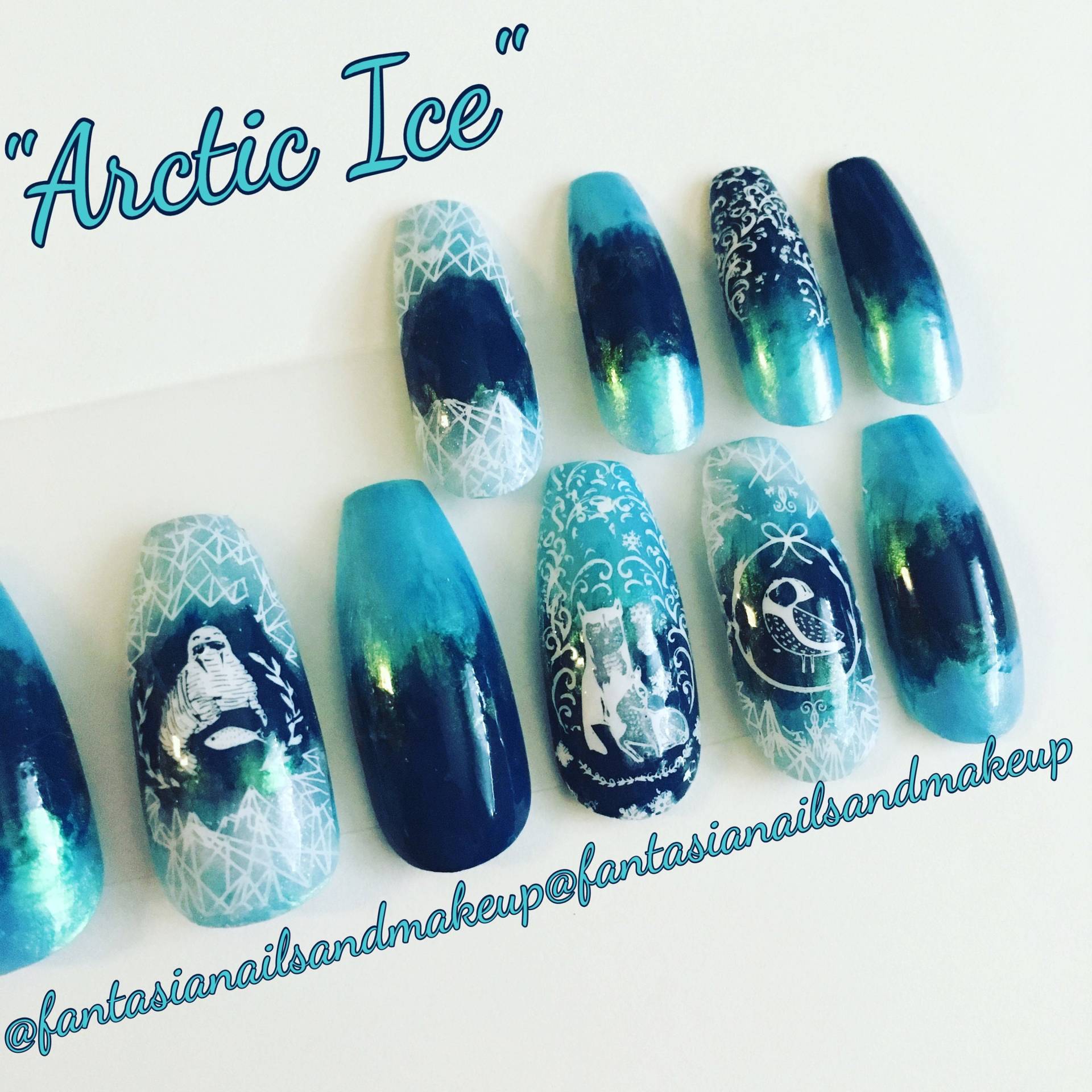 Blaues Eis Drücken Sie Auf Die Nägel Winterurlaub-Sarg-Falsche Nägel Blaues Eis Drücken Sie Auf Die Nägel Winterurlaub-Sarg-Falsche Nägel von Etsy - FantasiaNails