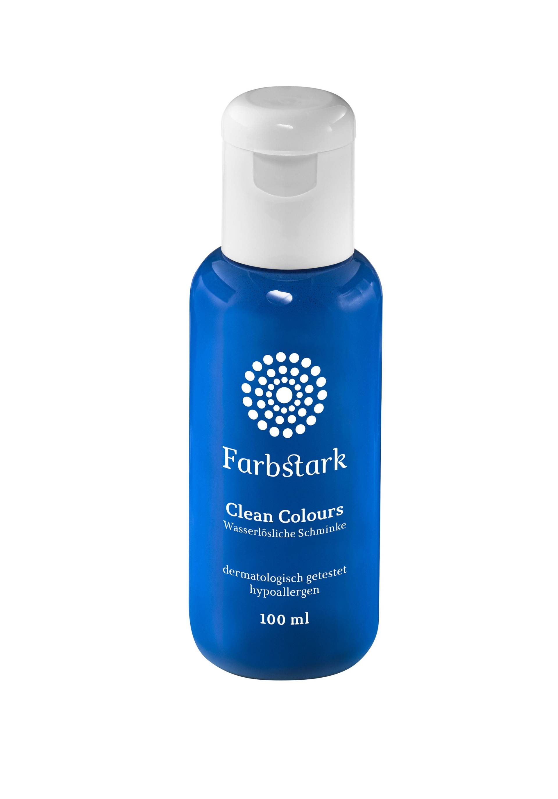 150, 00 Eur/ 1L Bodypaintingfarbe "Dunkelblau", 100 Ml Wasserlösliche Schminke von Etsy - Farbstark