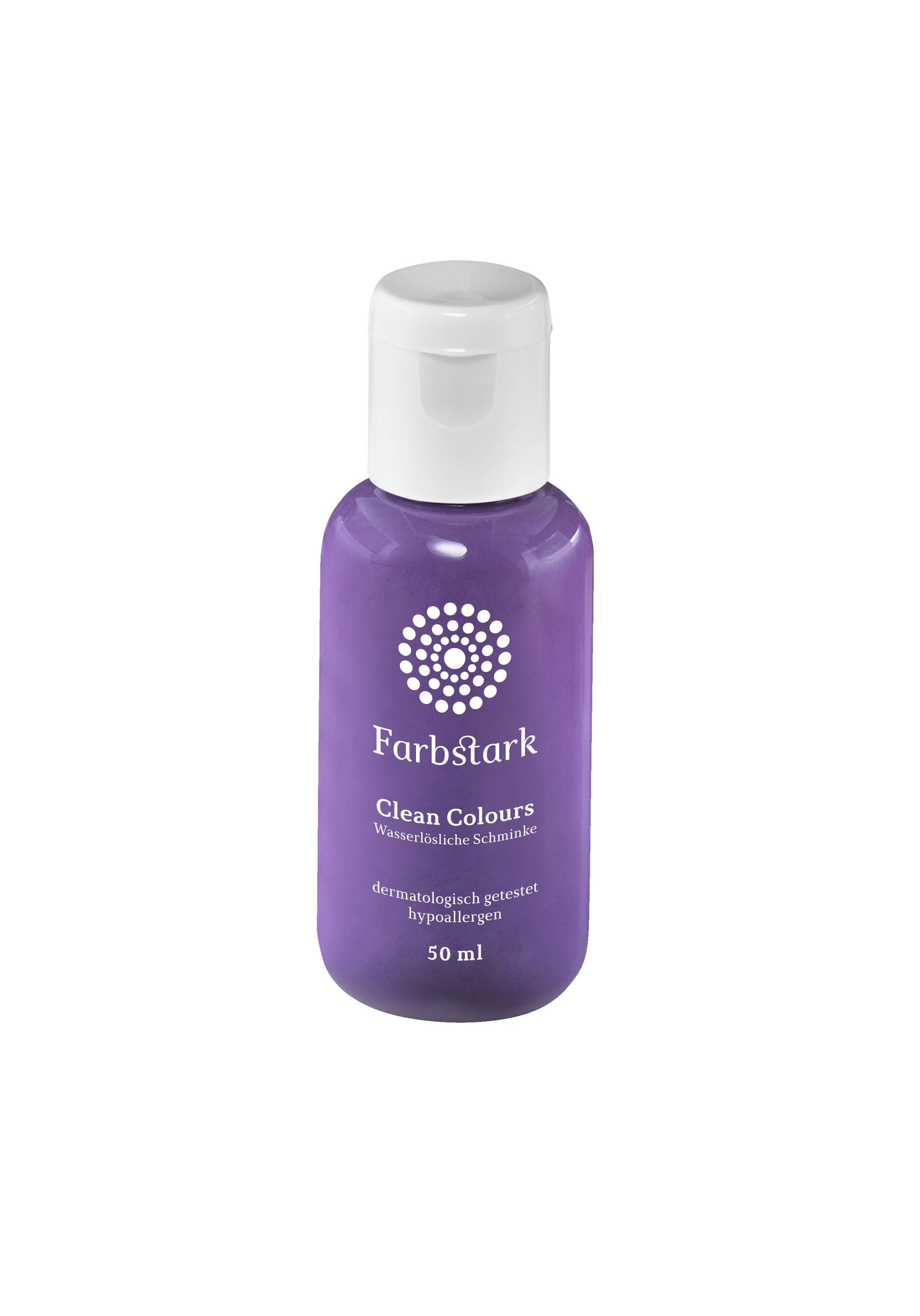 199, 00 Eur/1L Bodypaintingfarbe "Violett", 50 Ml Wasserlösliche Schminke von Etsy - Farbstark