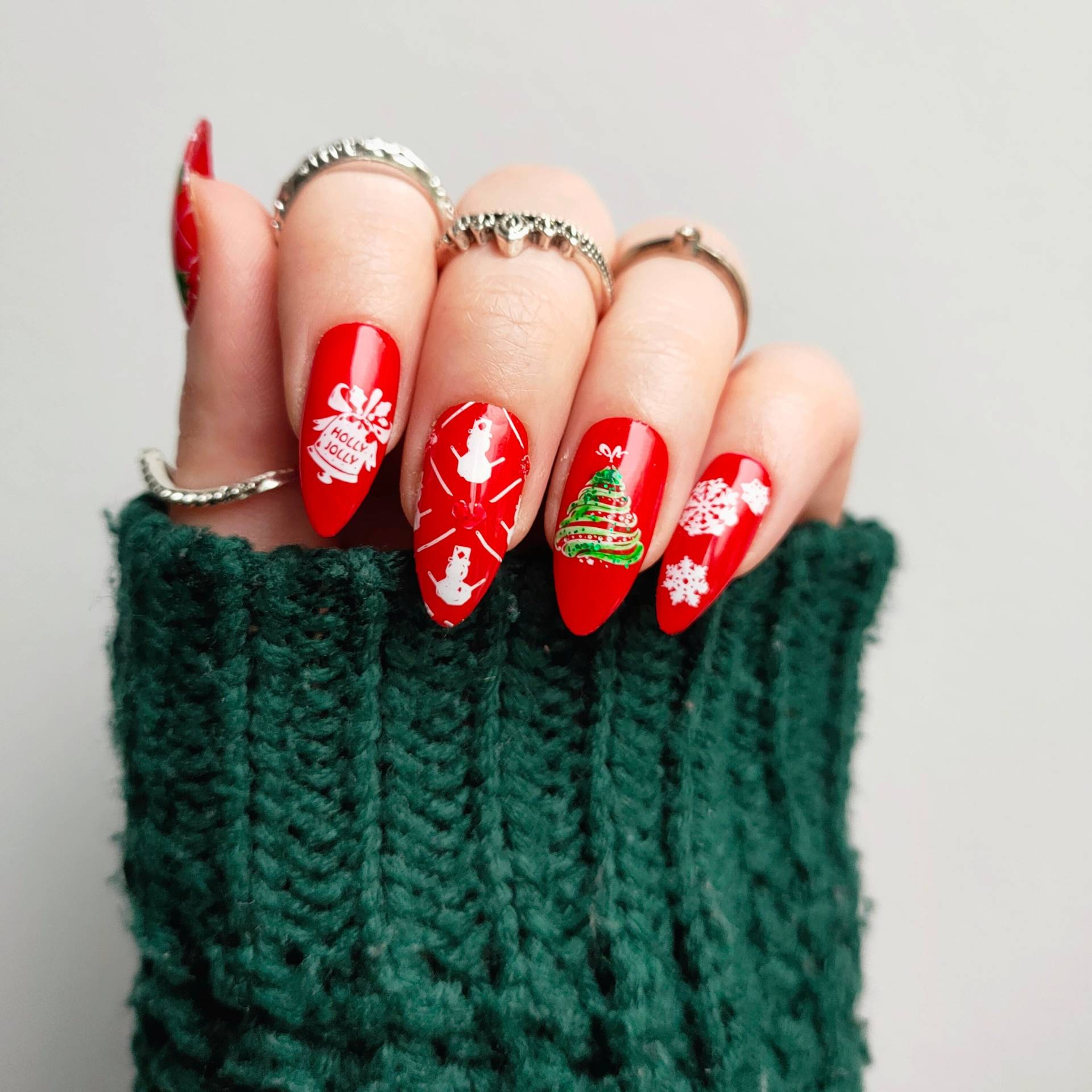 Weihnachtsnägel Drücken von Etsy - FejkiNails