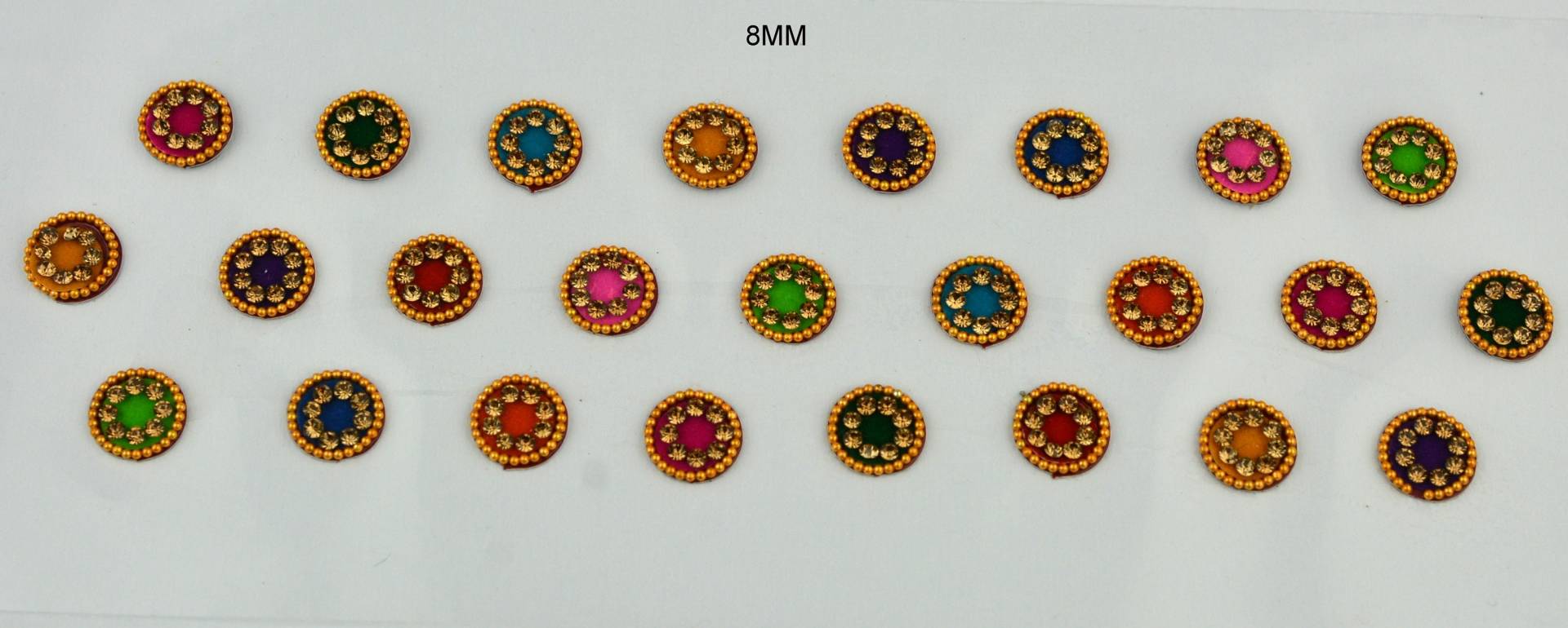 Multi Color Gold Bindis, Hochzeit Goldene Braut Gesichts Bollywood Selbstklebende Aufkleber, Hochzeitsgeschenk von Etsy - FeminaDeals