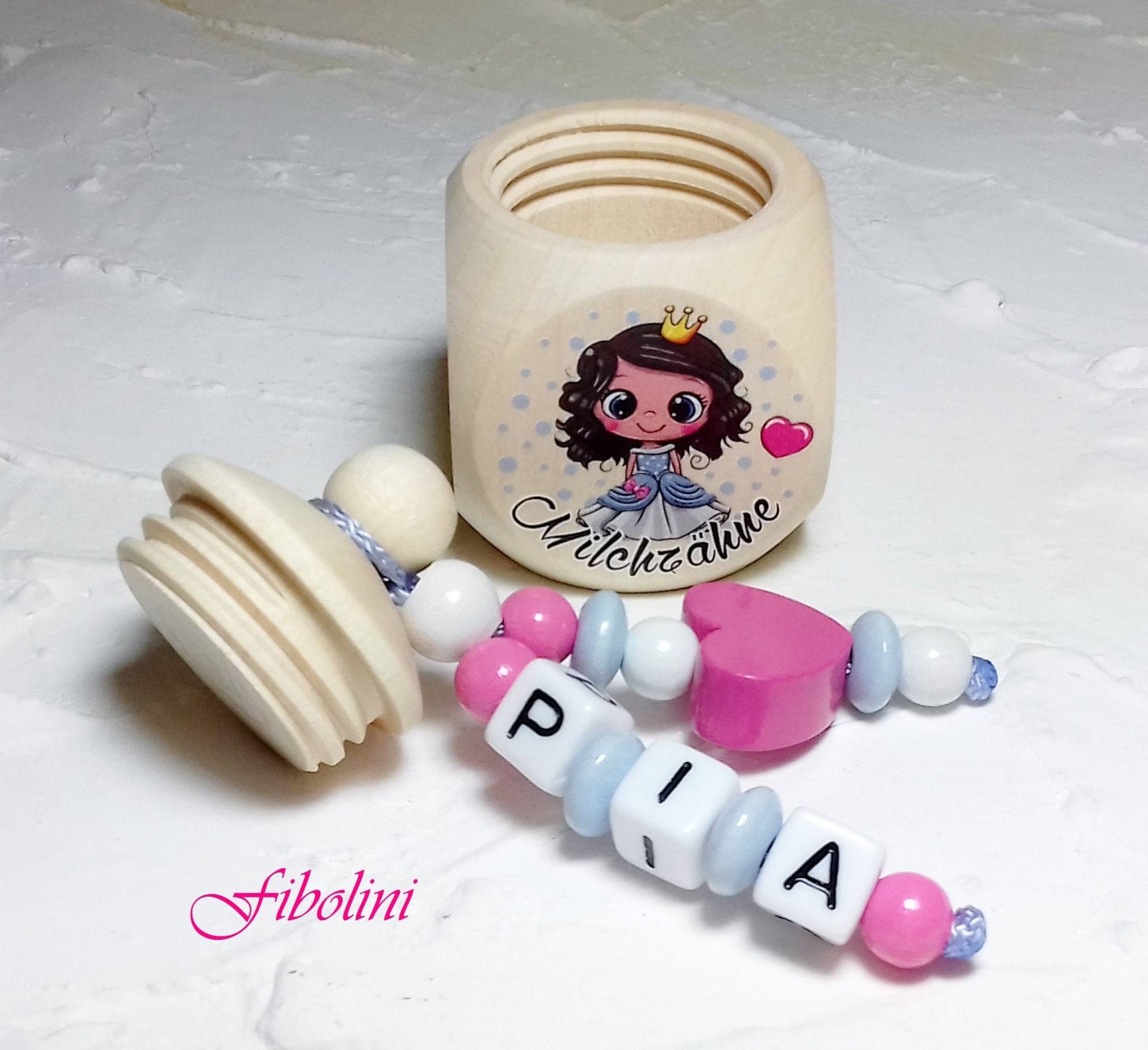 Milchzahndose "Mini Prinzessin". Zahnbox, Mädchen, Personalisiert, Wackelzahn, Geschenk Einschulung, Kindergarten, Schultüte Inhalt, Schule von Etsy - Fibolini