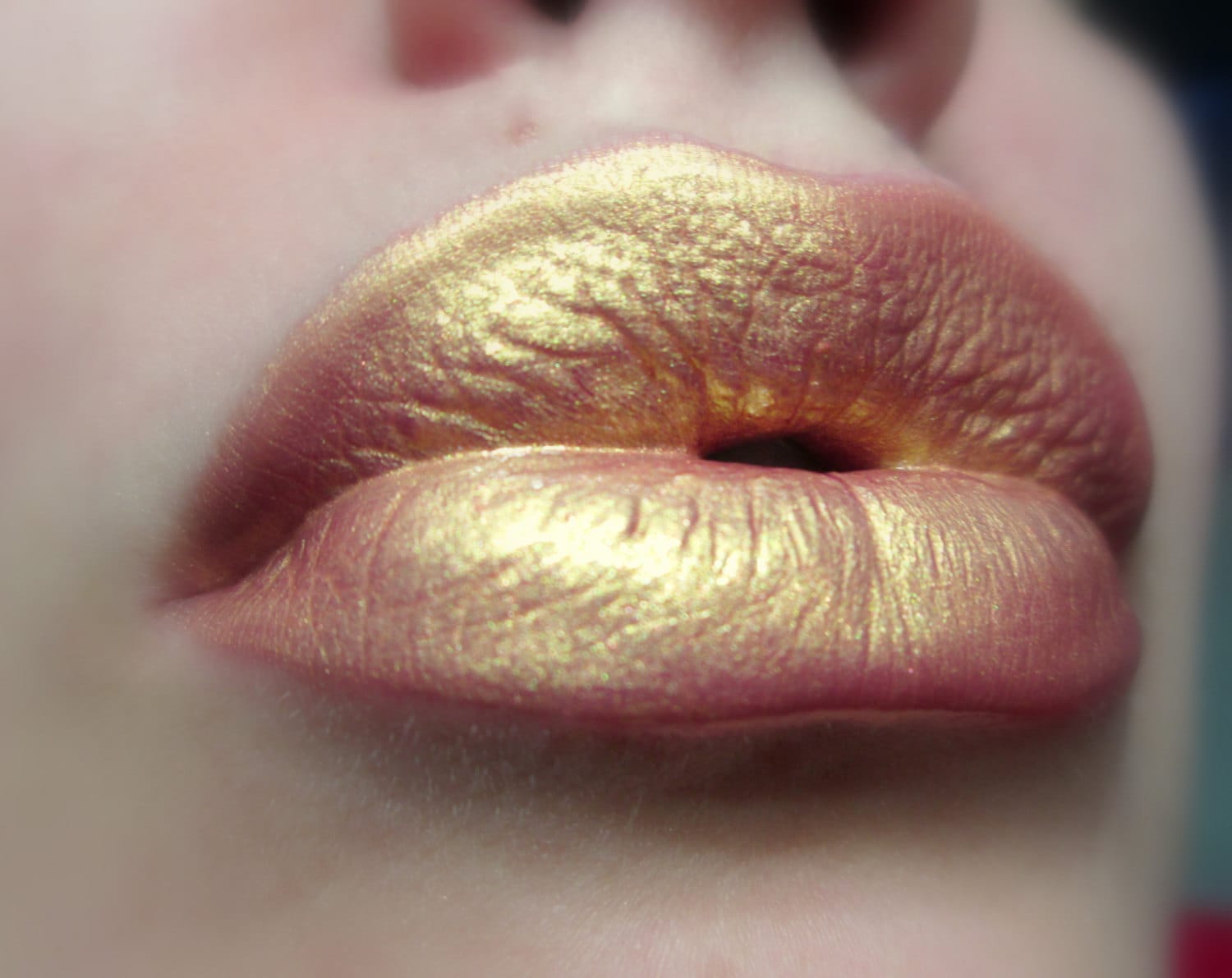 Goldener Pfirsich - Duochrom Golden Mit Rosa Unterton Lipgloss Vegan Glutenfrei Frisch Handgemacht Grausamkeitsfrei von Etsy - FierceMagenta