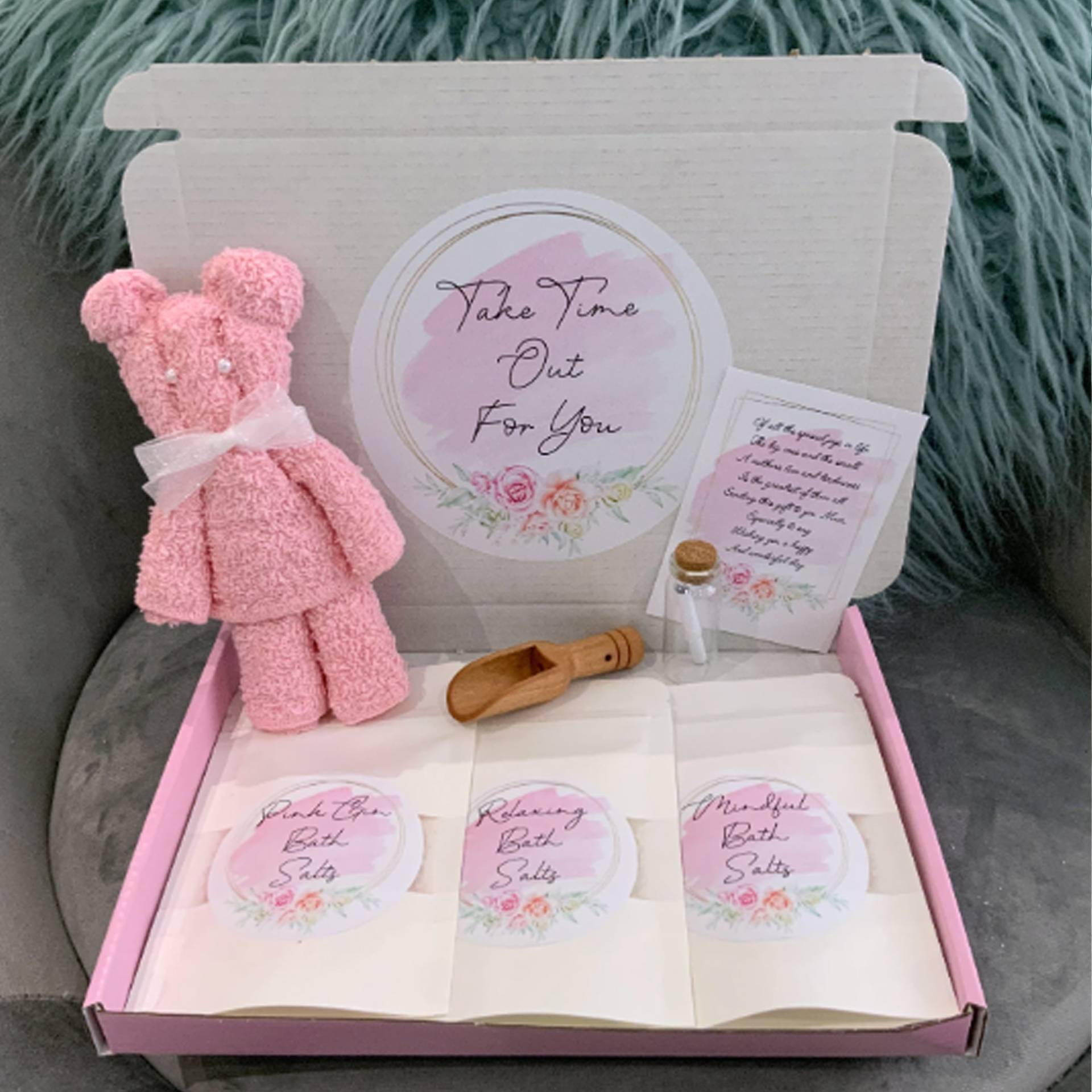 Personalisiertes Muttertagsgeschenk Bad Spa Salzdose Selbstpflege Geschenk Für Sie Pamper Box Paket Hug in A Freund März Geburtstagsgeschenk von Etsy - FizzyStrawberryGifts