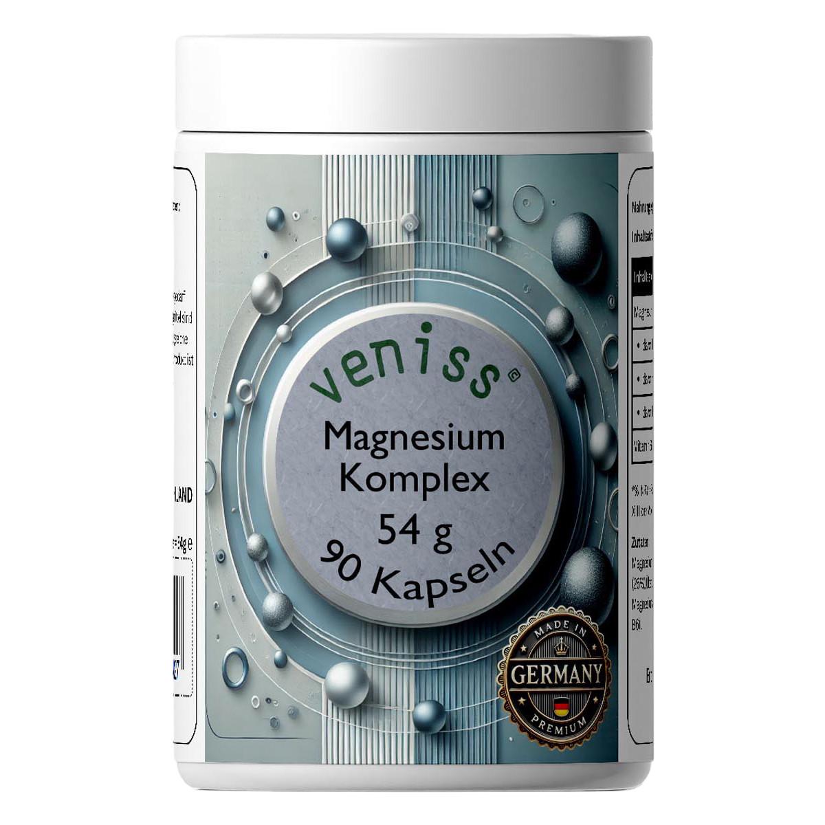 Premium Magnesium Komplex Kapseln | 90 Stück, 3 Hochwertige Magnesiumformen + Vitamin B6, Abgefüllt Und Geprüft in Deutschland | 54G von Etsy - Flokivalhalla