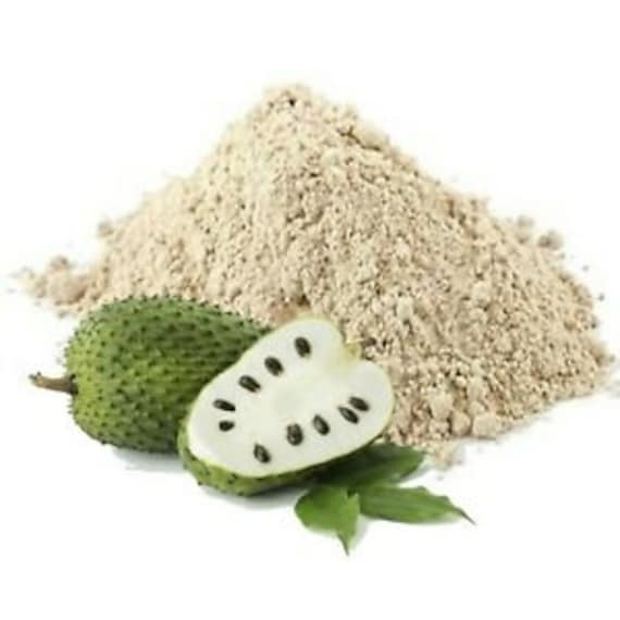 Graviola Soursop Fruit & Leaves Health Mix - Triphala Ingwer Moringa Kurkuma Maca Seamoos Rotnelke Bittermelone Schwarzsamenpulver/Kapseln von Etsy - FoodSupplementsStore