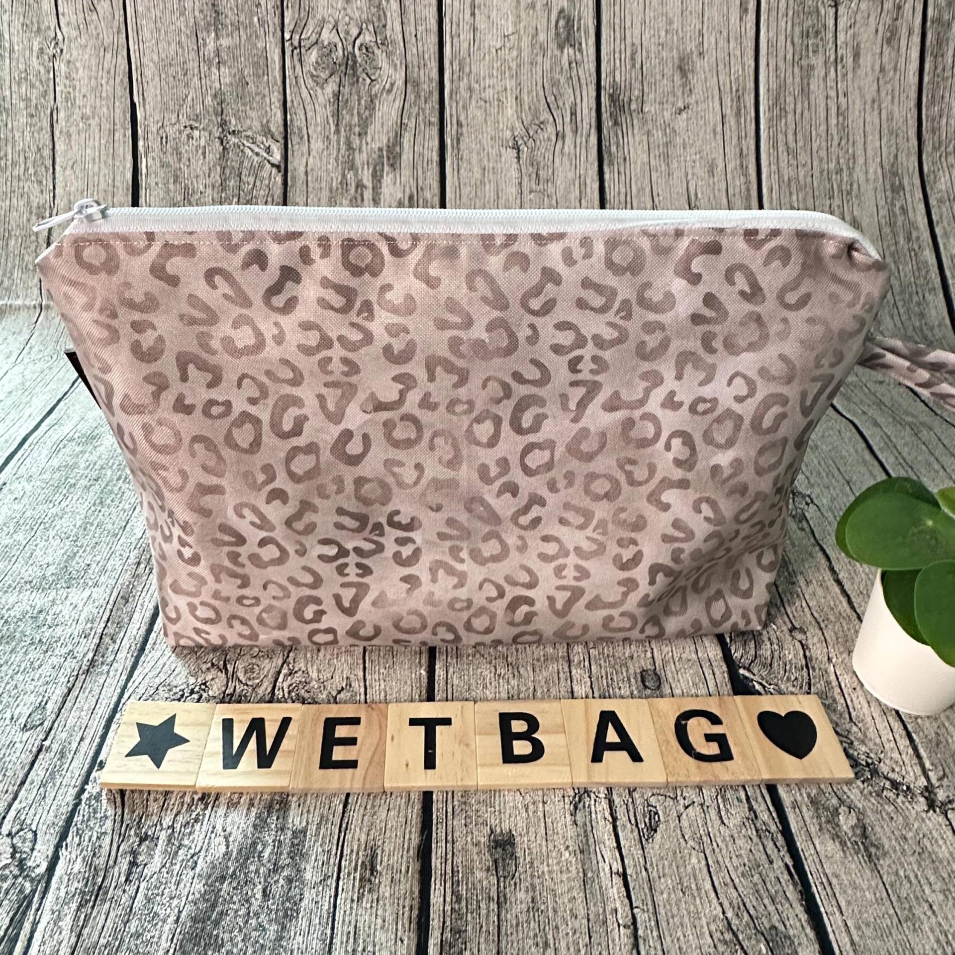 Wetbag Nasstasche Waschtasche Wechseltasche Wickeltasche Wechselkleidung Badetasche Schwimmtasche Kindergartenkind Kita Namensfeld Getigert von Etsy - FoxFrogShop