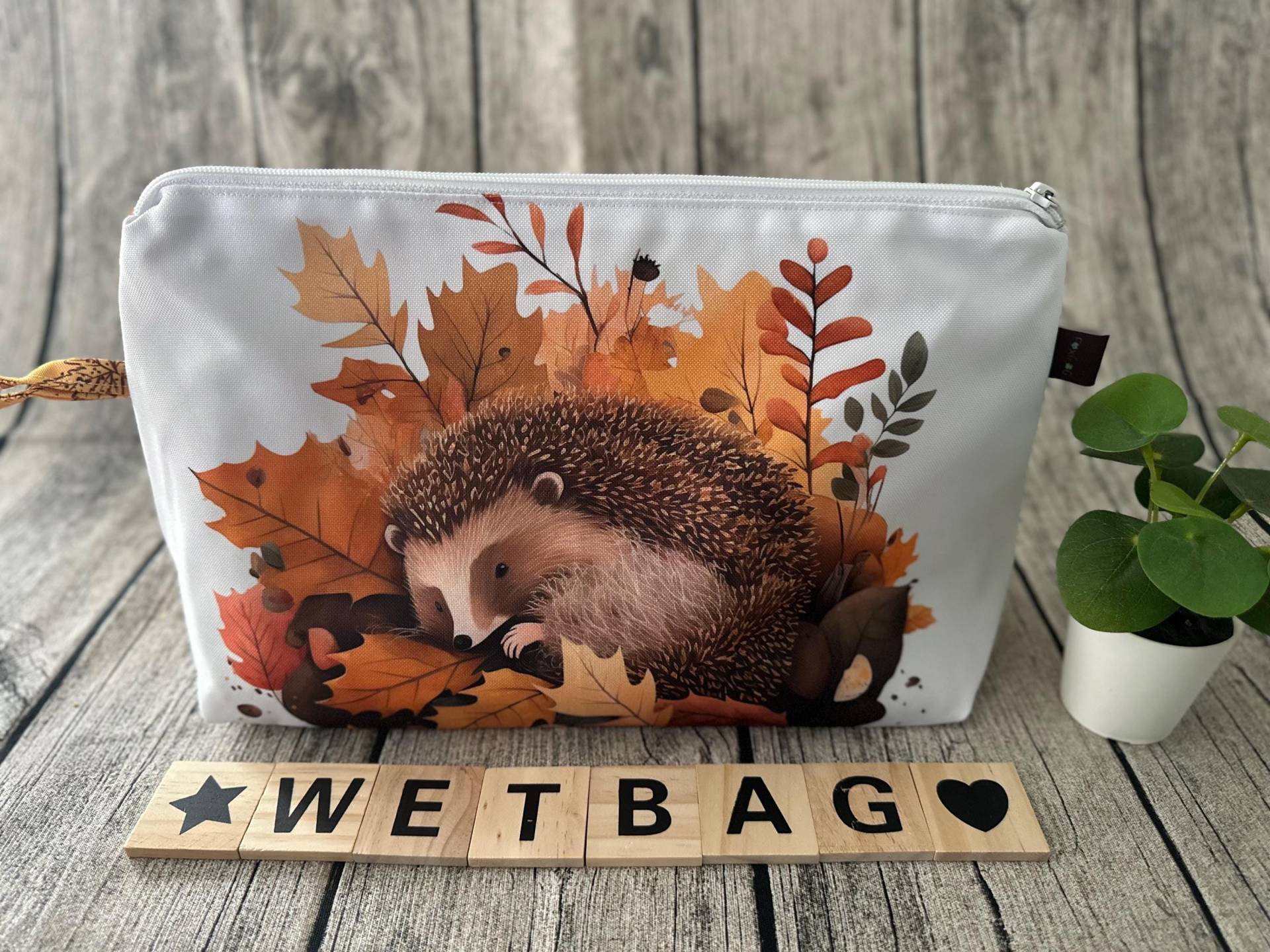 Wetbag Nasstasche Wasserabweisend Pflegeleicht Wickeltasche Wechselkleidung Geruchsdicht Kindergartenkind Kita Namensfeld Badetasche von Etsy - FoxFrogShop