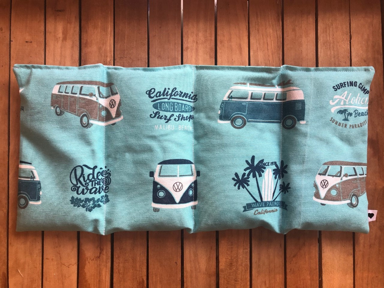 Körnerkissen Gr. M Türkis Bulli/Hawaii-Print Wärmekissen Rapskissen Körnerkissen Gr. M Türkis Bulli/Hawaii-Print Wärmekissen Rapskissen von Etsy - FraeuleinMina