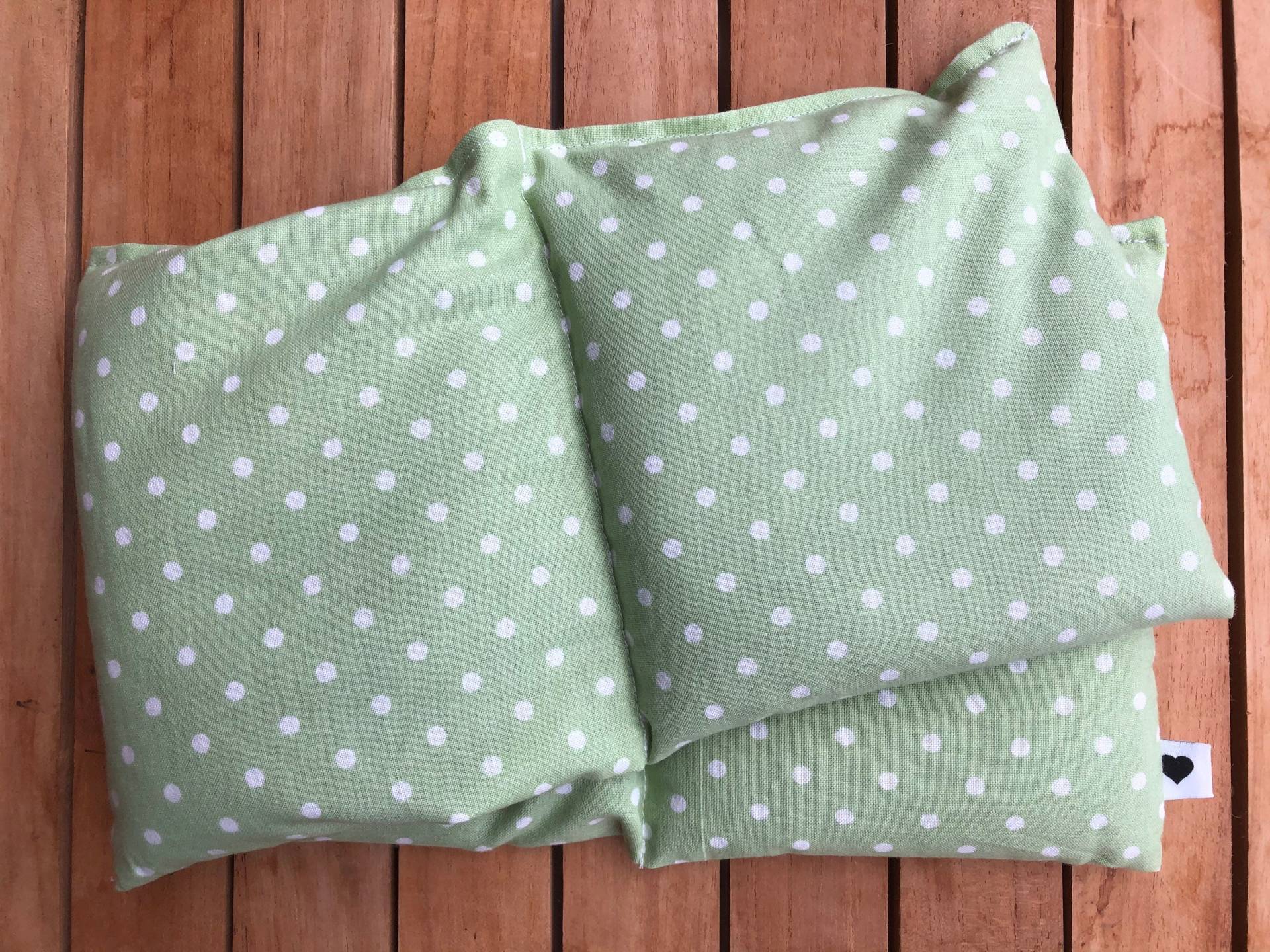 Wärmekissen Gr. L Hellgrün Punkte Rapskissen Körnerkissen Wärmekissen Gr. L Hellgrün Punkte Rapskissen Körnerkissen von Etsy - FraeuleinMina