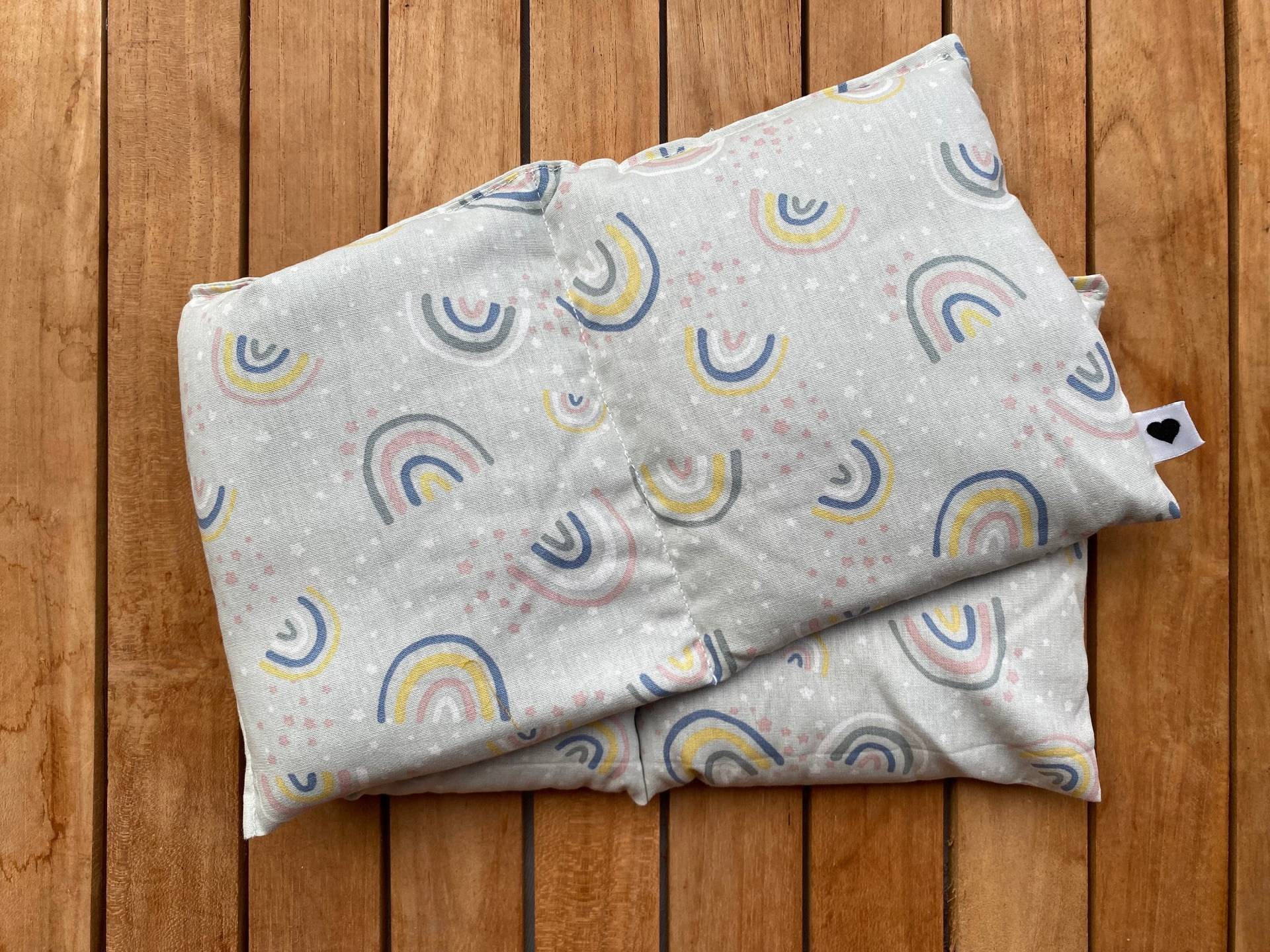 Wärmekissen Gr. L Rapskissen Körnerkissen Pastell Mint Regenbogen Wärmekissen Gr. L Rapskissen Körnerkissen Pastell Mint Regenbogen von Etsy - FraeuleinMina