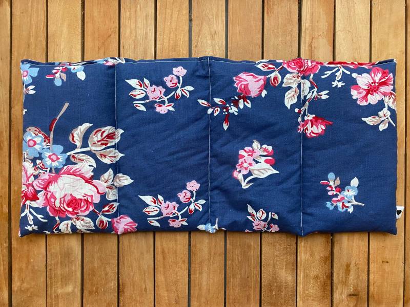 Wärmekissen Rapskissen Gr M Blaue Blumen von Etsy - FraeuleinMina