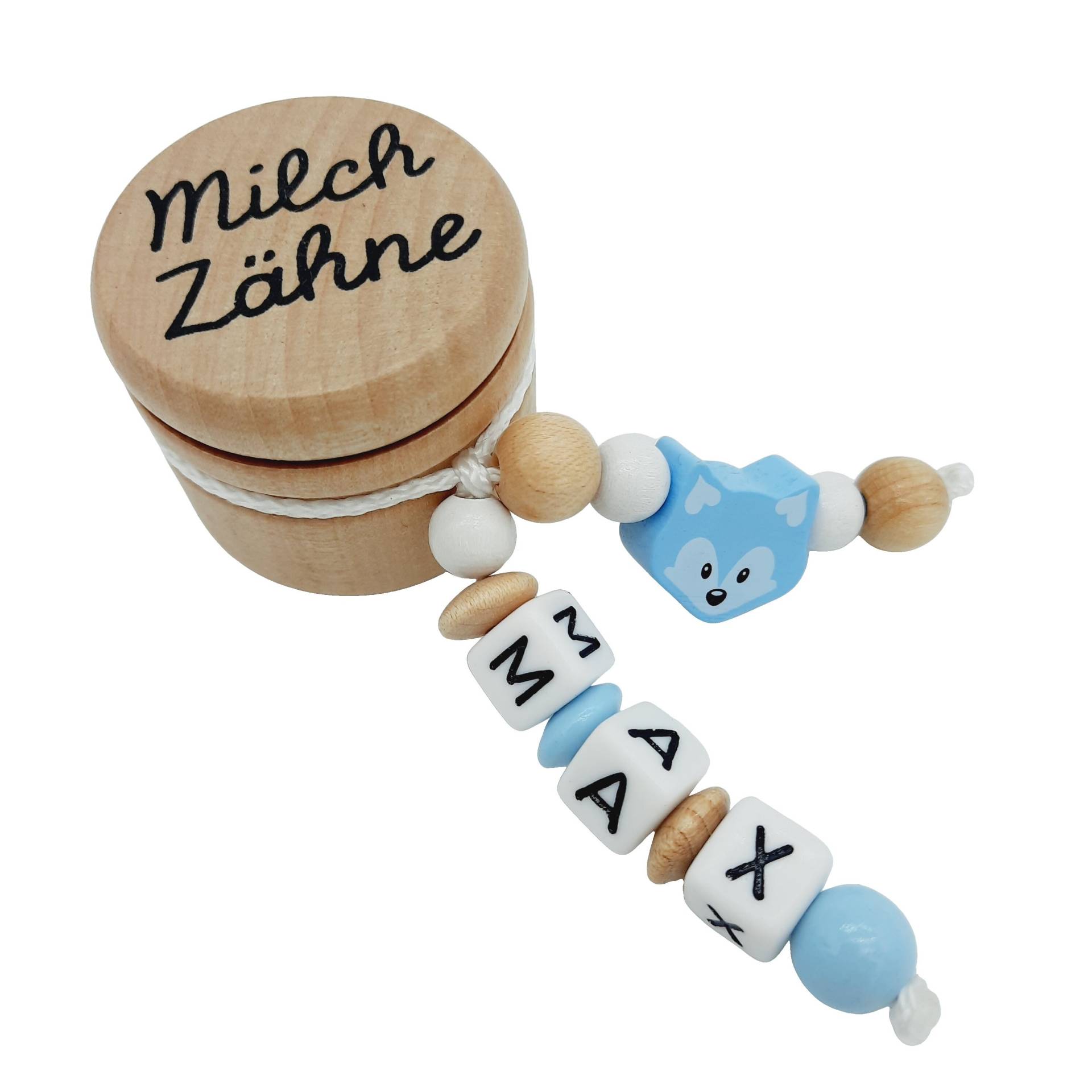 Personalisierte Zahndose Milchzahndose Mit Namen /Datum - Fuchs Aufbewahrung Milchzähne Holz Geschenk Geburtstag Einschulung Junge Zahnfee von Etsy - FrauElse