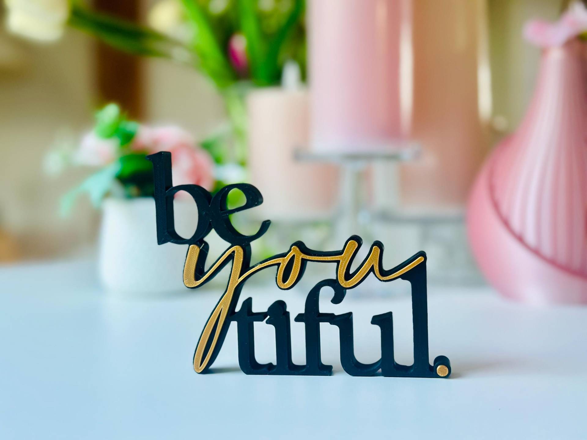 Beyoutiful - Du Bist Schön 3D Aufsteller Lieblingsmensch Beyoutiful - Du Bist Schön 3D Aufsteller Lieblingsmensch von Etsy - FrauSahne