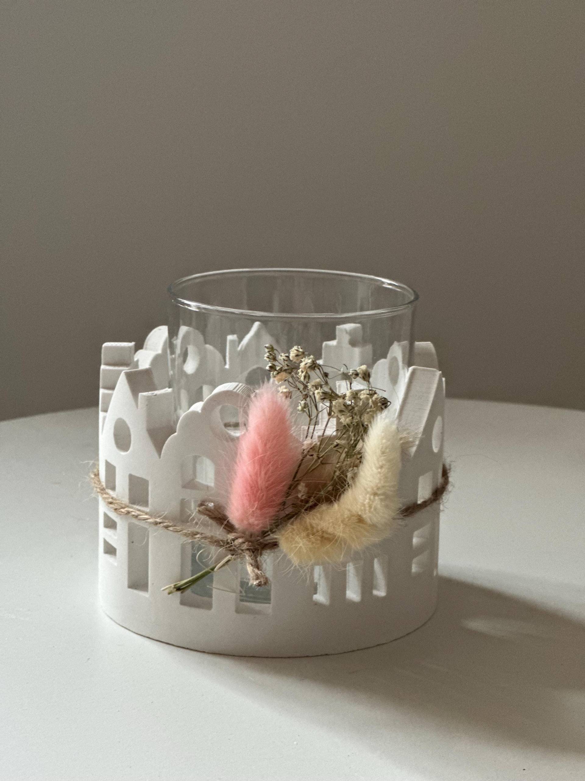 Teelichtglas Häuser Teelichtglas Häuser von Etsy - FrauSahne